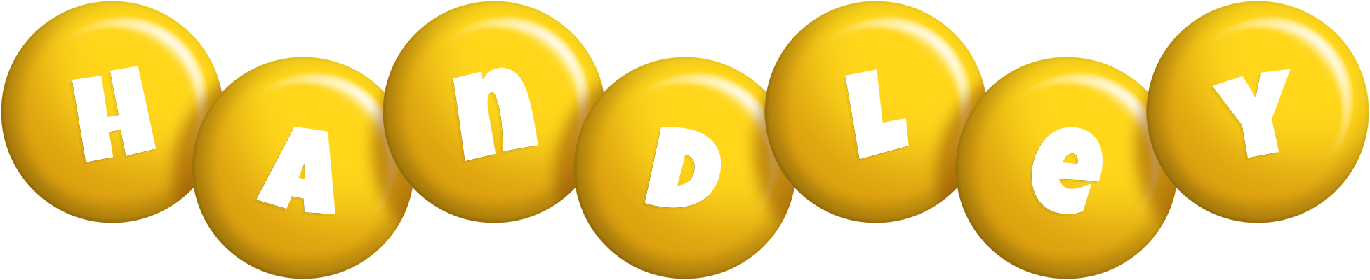 Handley candy-yellow logo