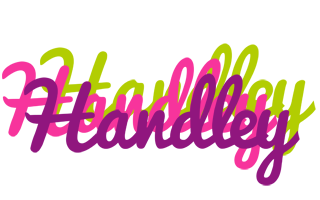 Handley flowers logo