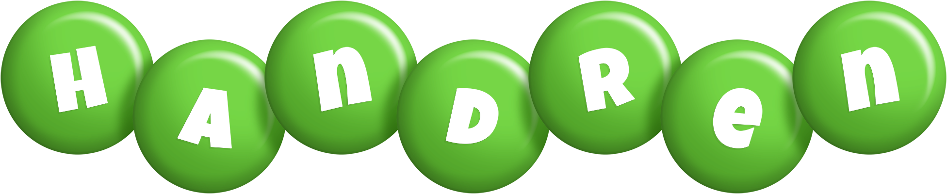 Handren candy-green logo