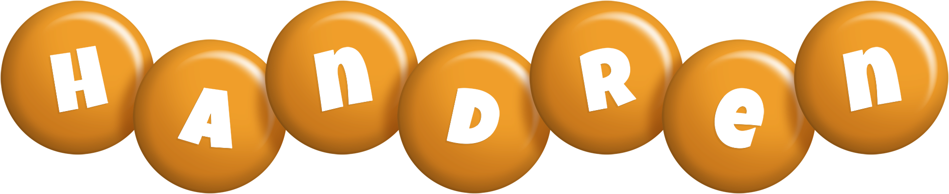 Handren candy-orange logo