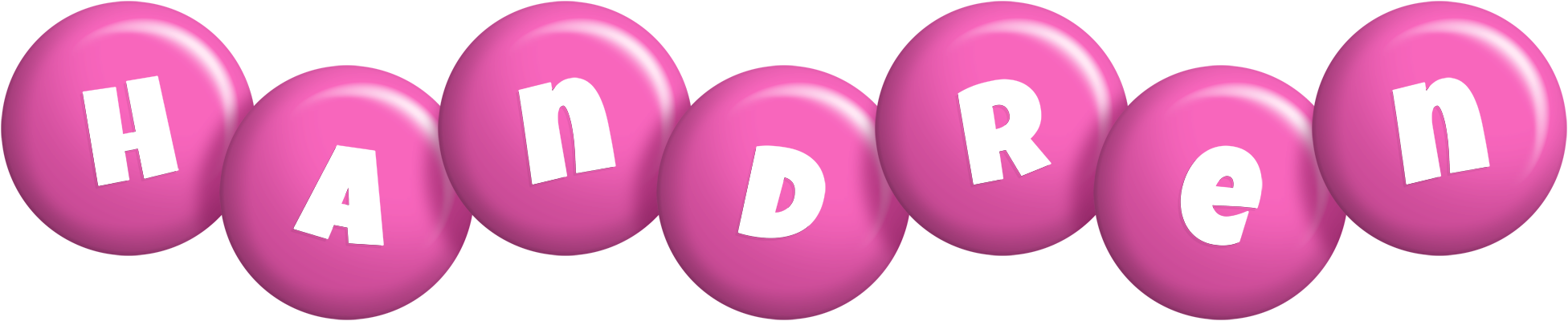 Handren candy-pink logo