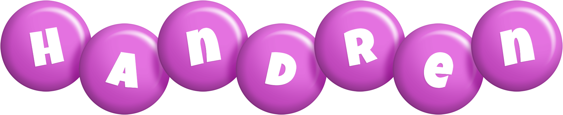 Handren candy-purple logo