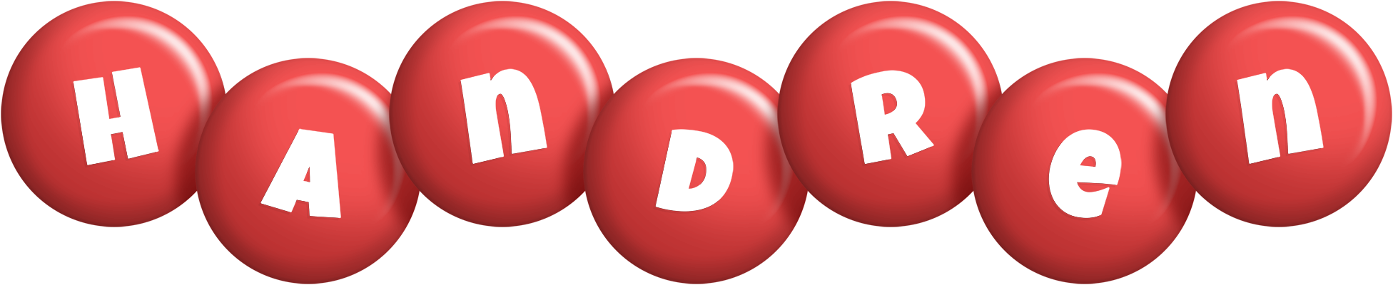 Handren candy-red logo