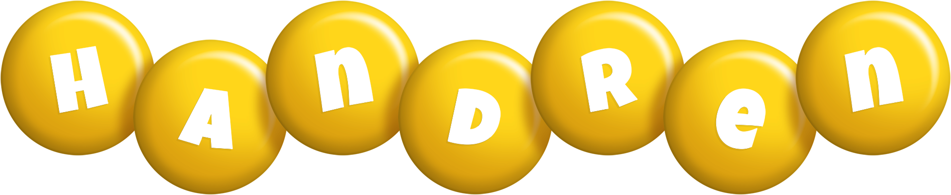 Handren candy-yellow logo