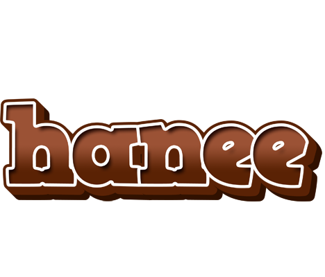 Hanee brownie logo