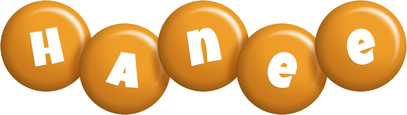 Hanee candy-orange logo