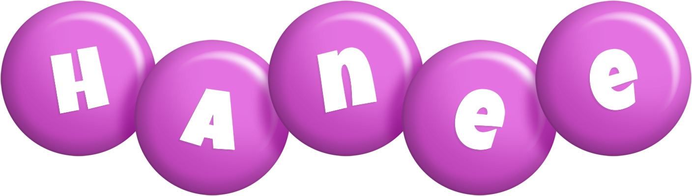 Hanee candy-purple logo