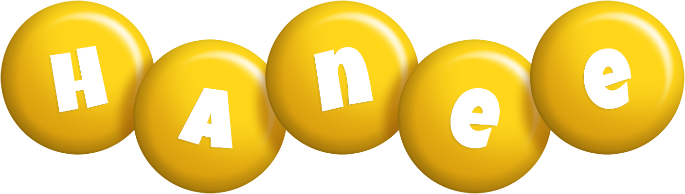 Hanee candy-yellow logo