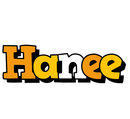 Hanee cartoon logo