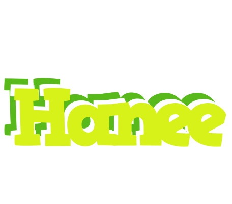 Hanee citrus logo