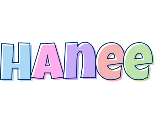 Hanee pastel logo