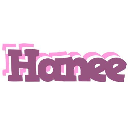 Hanee relaxing logo