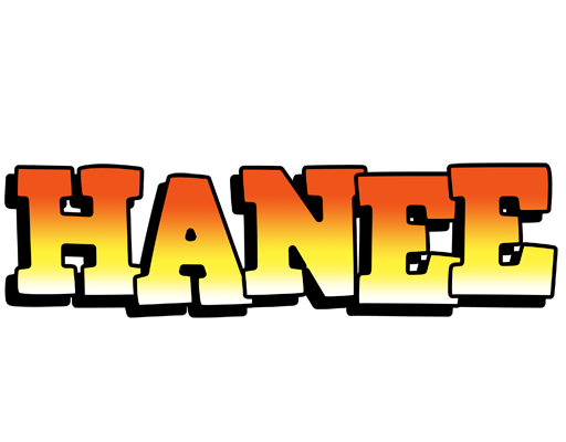 Hanee sunset logo