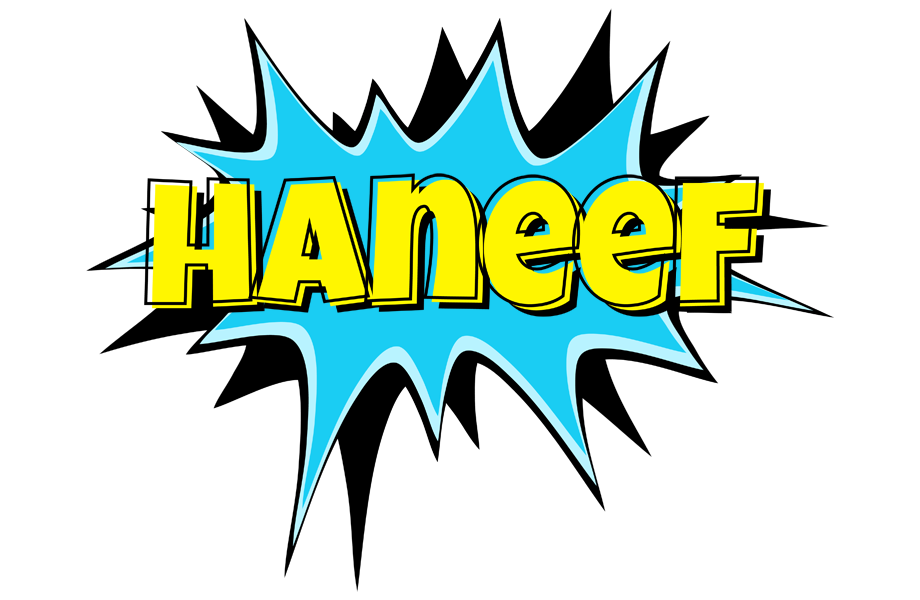 Haneef amazing logo