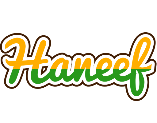 Haneef banana logo