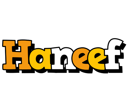 Haneef cartoon logo