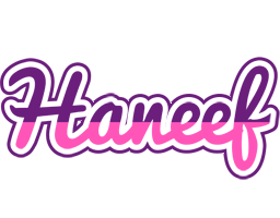 Haneef cheerful logo