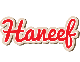 Haneef chocolate logo