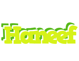 Haneef citrus logo