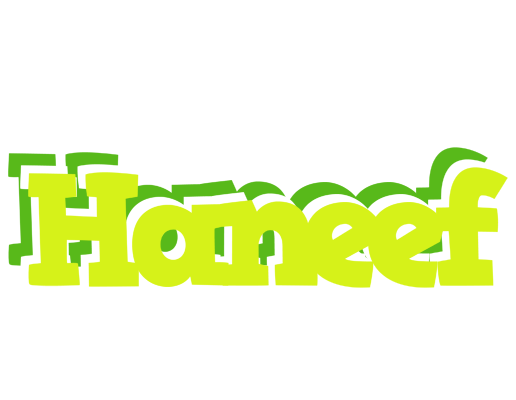 Haneef citrus logo