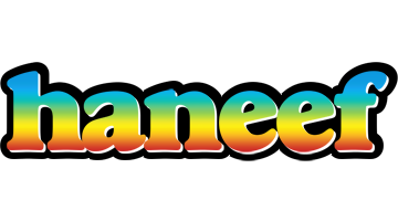 Haneef color logo