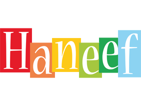 Haneef colors logo