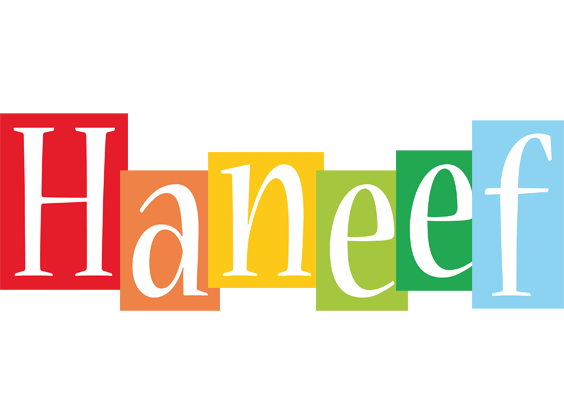 Haneef colors logo