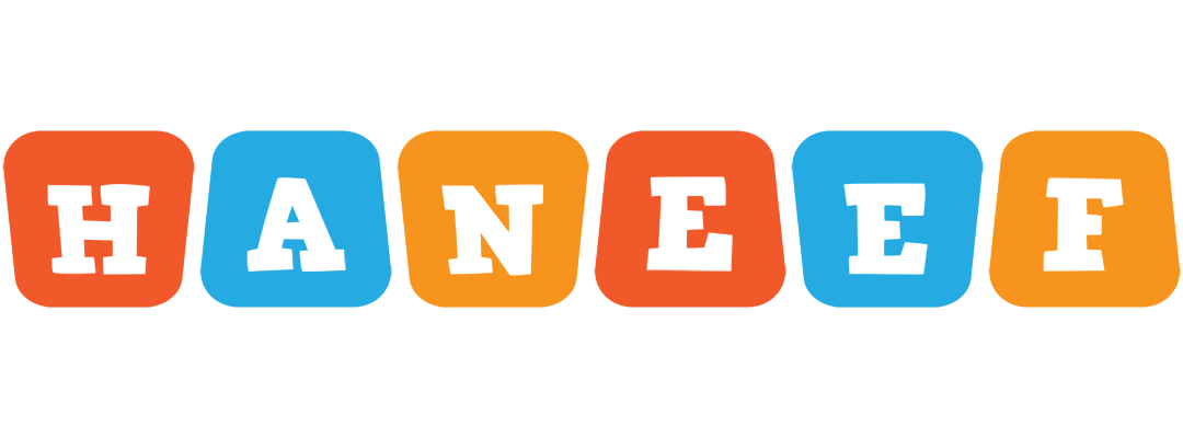 Haneef comics logo