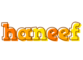 Haneef desert logo