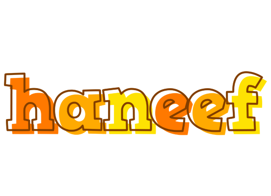 Haneef desert logo
