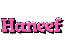 Haneef girlish logo