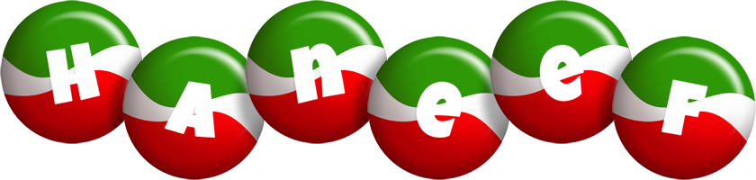 Haneef italy logo