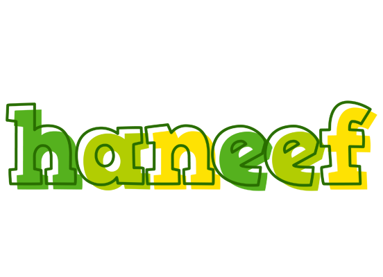 Haneef juice logo