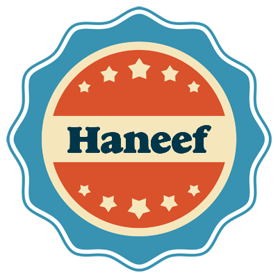 Haneef labels logo