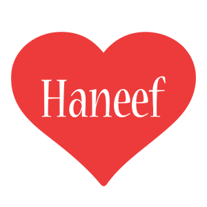 Haneef love logo