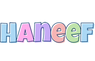 Haneef pastel logo