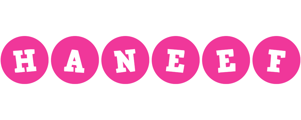 Haneef poker logo