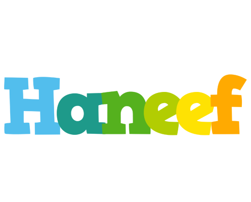 Haneef rainbows logo
