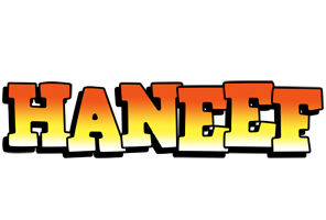 Haneef sunset logo