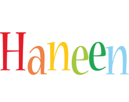 Haneen birthday logo