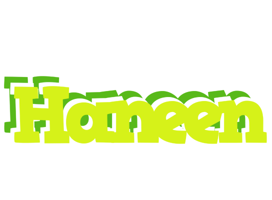 Haneen citrus logo