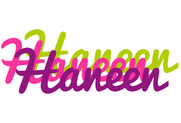 Haneen flowers logo
