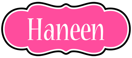 Haneen invitation logo