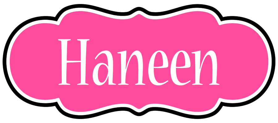 Haneen invitation logo