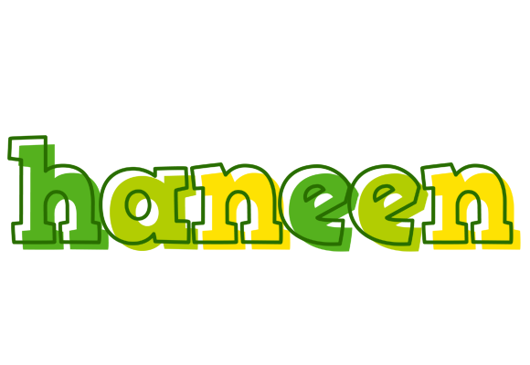 Haneen juice logo