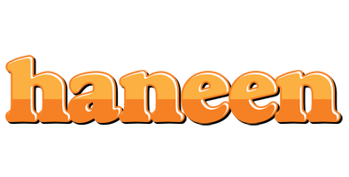 Haneen orange logo