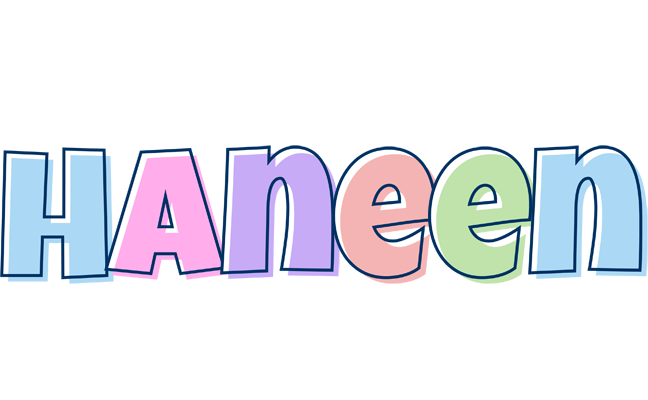 Haneen pastel logo
