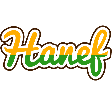 Hanef banana logo
