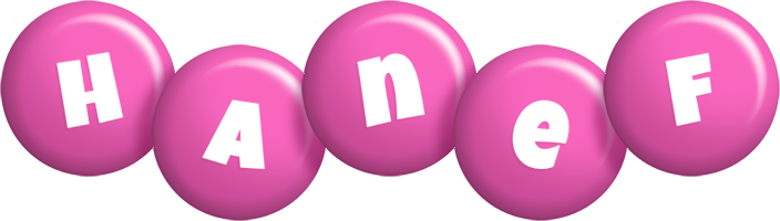 Hanef candy-pink logo
