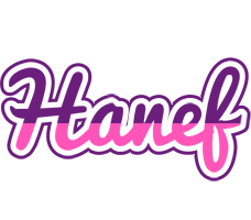 Hanef cheerful logo